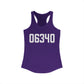 06340 Groton CT Zip Code Women's Ideal Racerback Tank Top