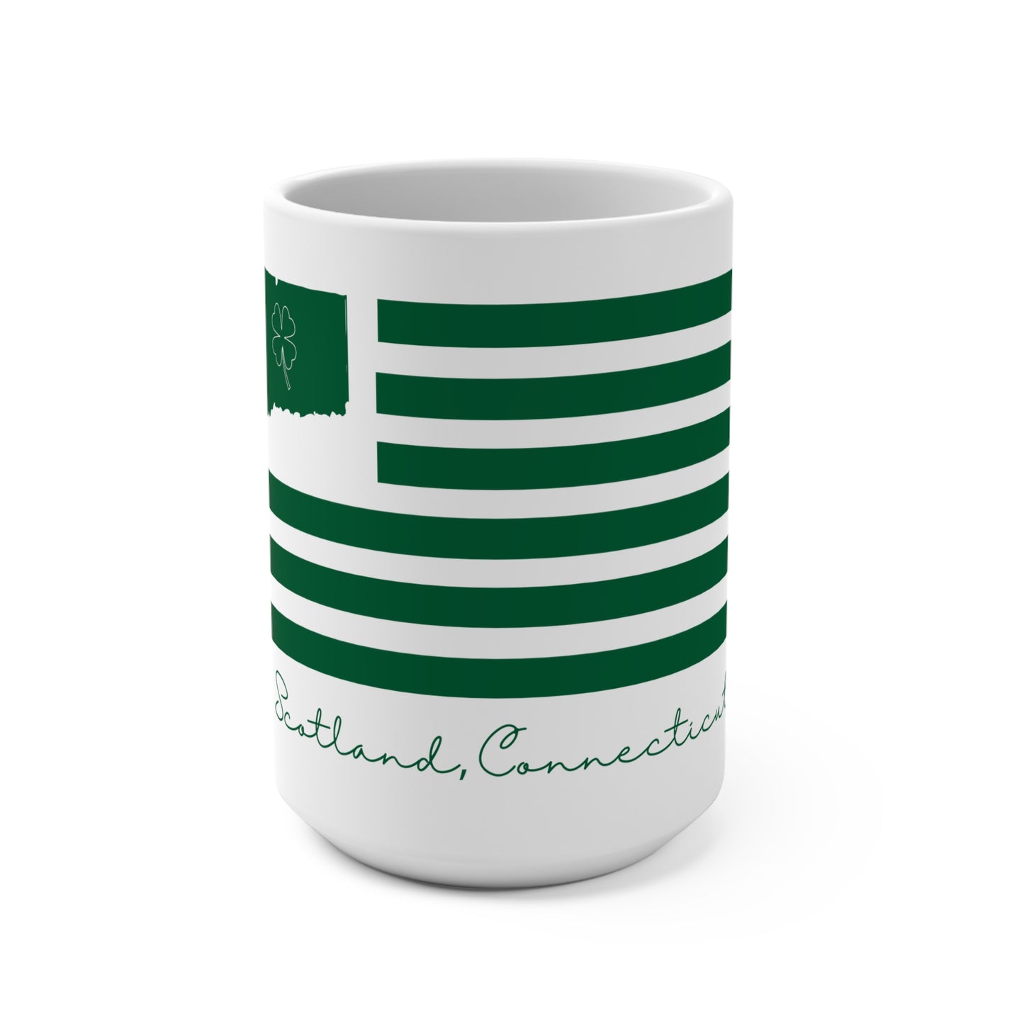 Scotland Connecticut St. Patrick’s Day Flag Mug 15oz
