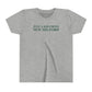 Just a kid from New Milford Youth Short Sleeve T-Shirt
