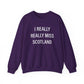 I Really Really Miss Scotland Unisex Heavy Blend™ Crewneck Sweatshirt