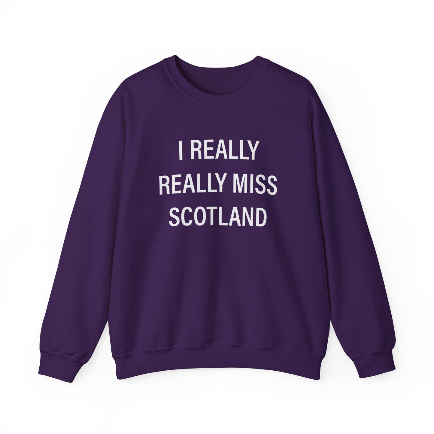 I Really Really Miss Scotland Unisex Heavy Blend™ Crewneck Sweatshirt