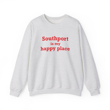 Southport is My Happy Place Unisex Heavy Blend™ Crewneck Sweatshirt