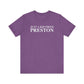 Just a kid from Preston Unisex Jersey Short Sleeve T-Shirt