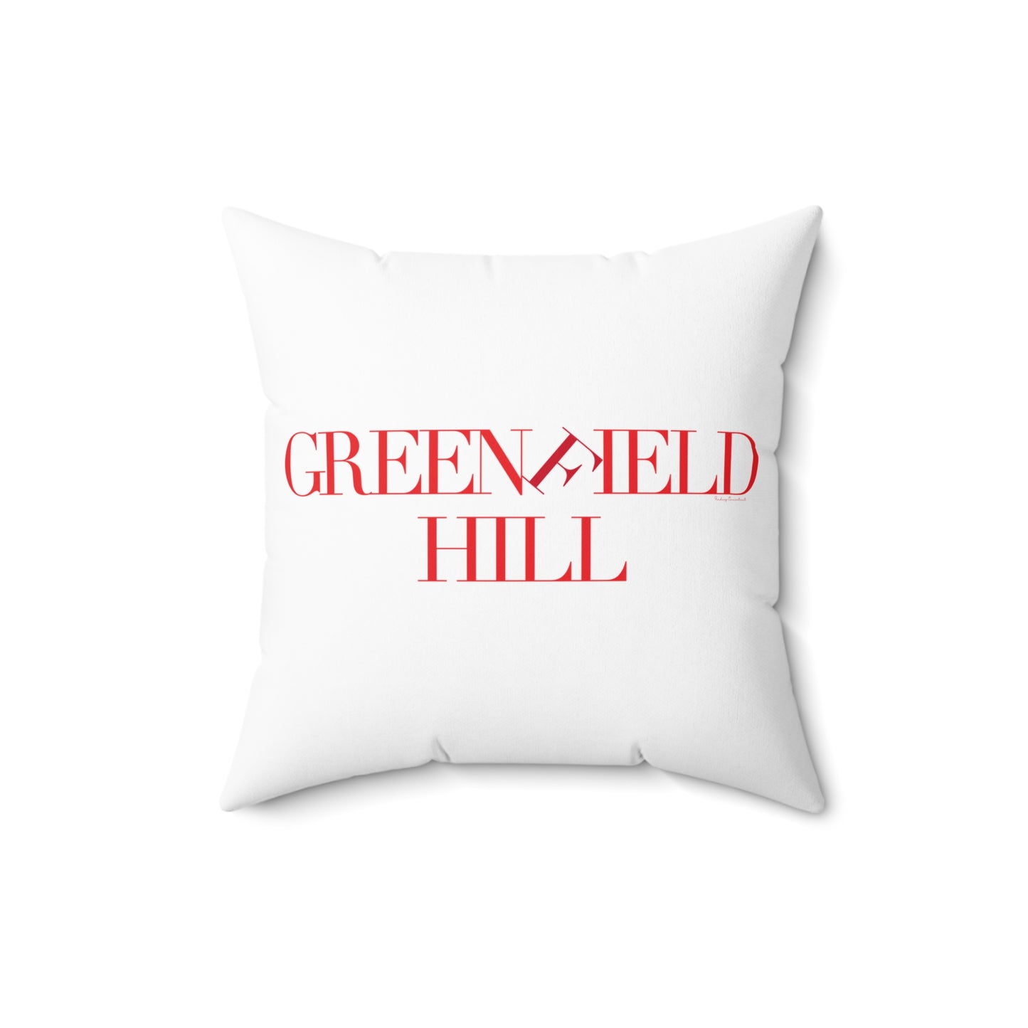 41 Tilt Greenfield Hill Spun Polyester Square Pillow
