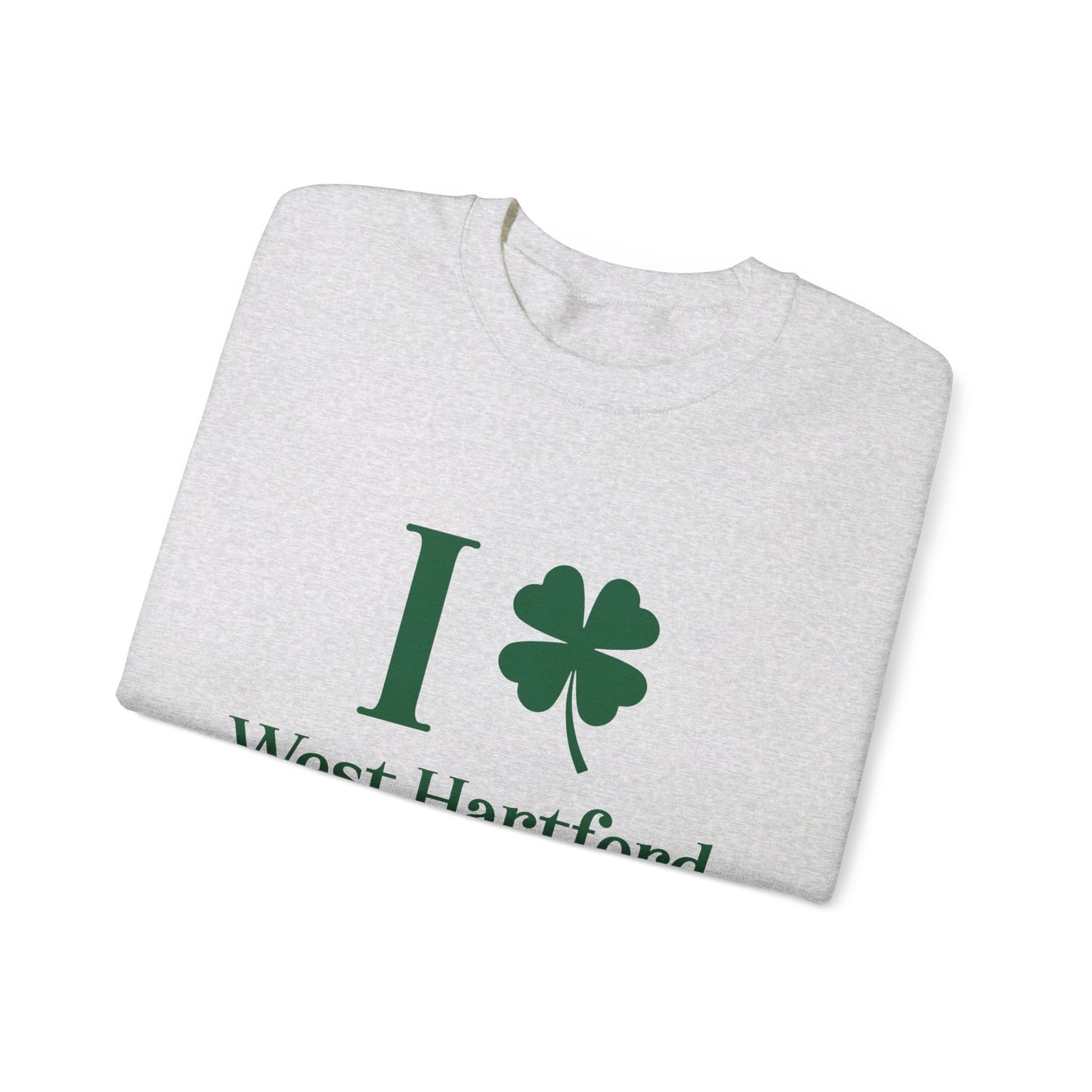 I Clover West Hartford Unisex Heavy Blend™ Crewneck Sweatshirt