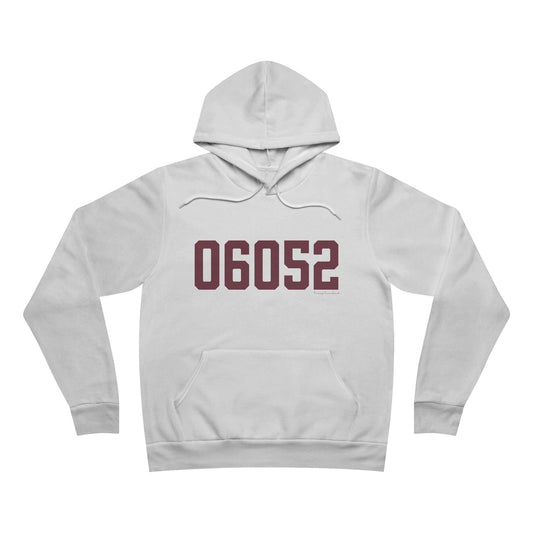 06052 New Britain Connecticut Zip Code Unisex Sponge Fleece Pullover Hoodie