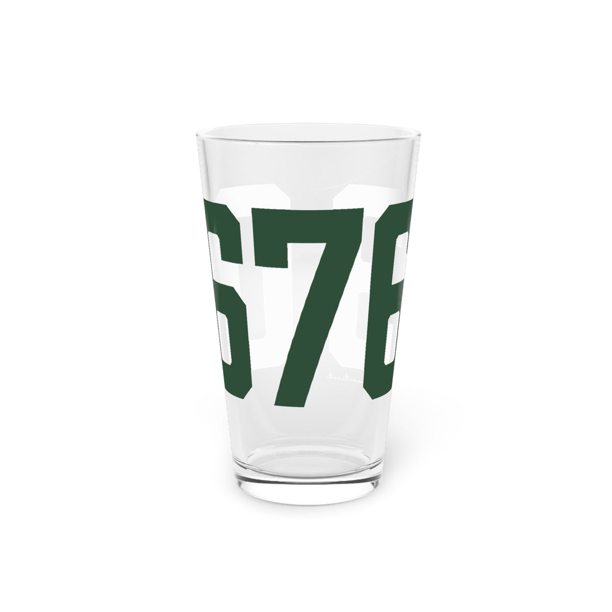 06763 Morris Connecticut Zip Code Pint Glass, 16oz