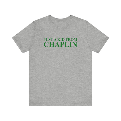 Just a kid from Chaplin Unisex Jersey Short Sleeve T-Shirt