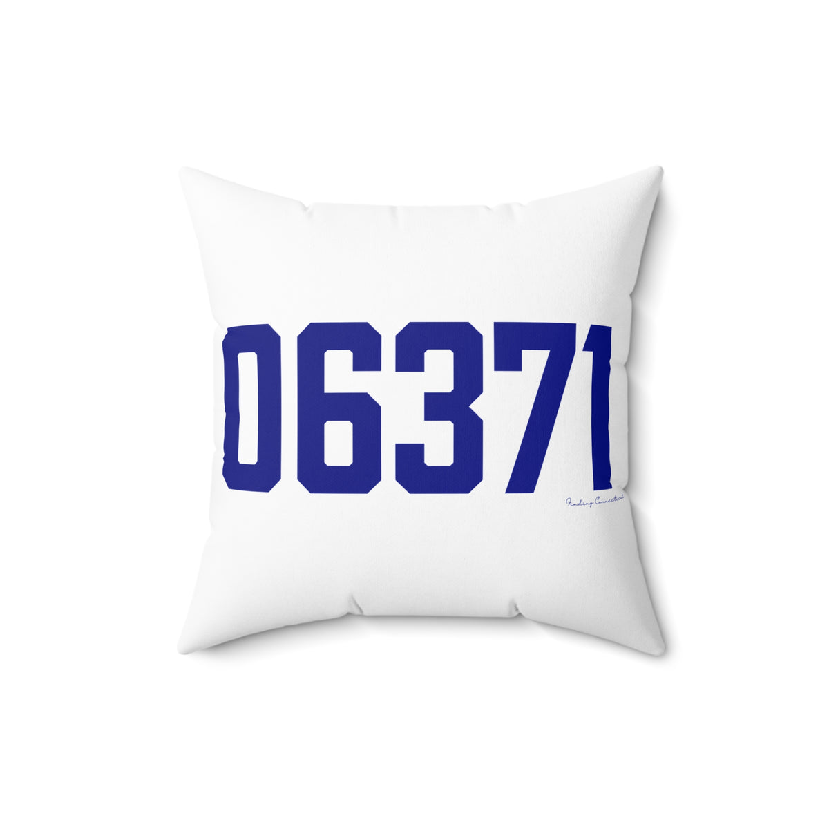 06371 Old Lyme Connecticut Zip Code Spun Polyester Square Pillow