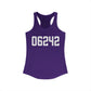 06242 Eastford CT Zip Code Women's Ideal Racerback Tank Top