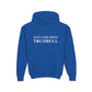 Just a kid from Trumbull  Youth Heavy Blend Hooded Sweatshirt