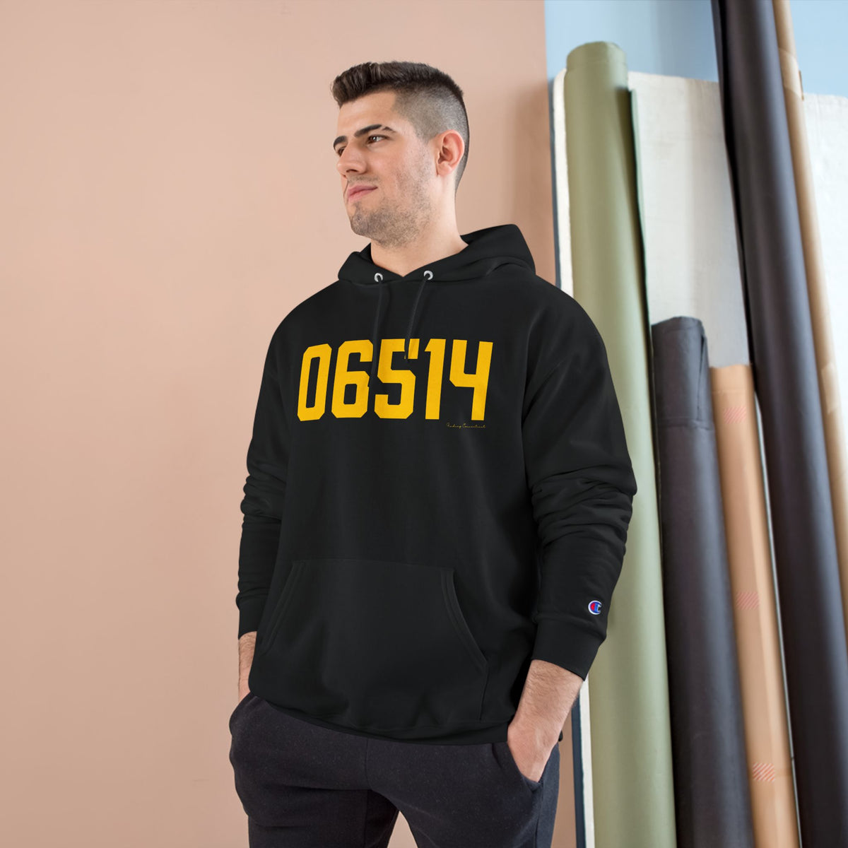 06514 Hamden Connecticut Zip Code Champion Hoodie