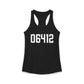 06412 Chester CT Zip Code Women's Ideal Racerback Tank Top