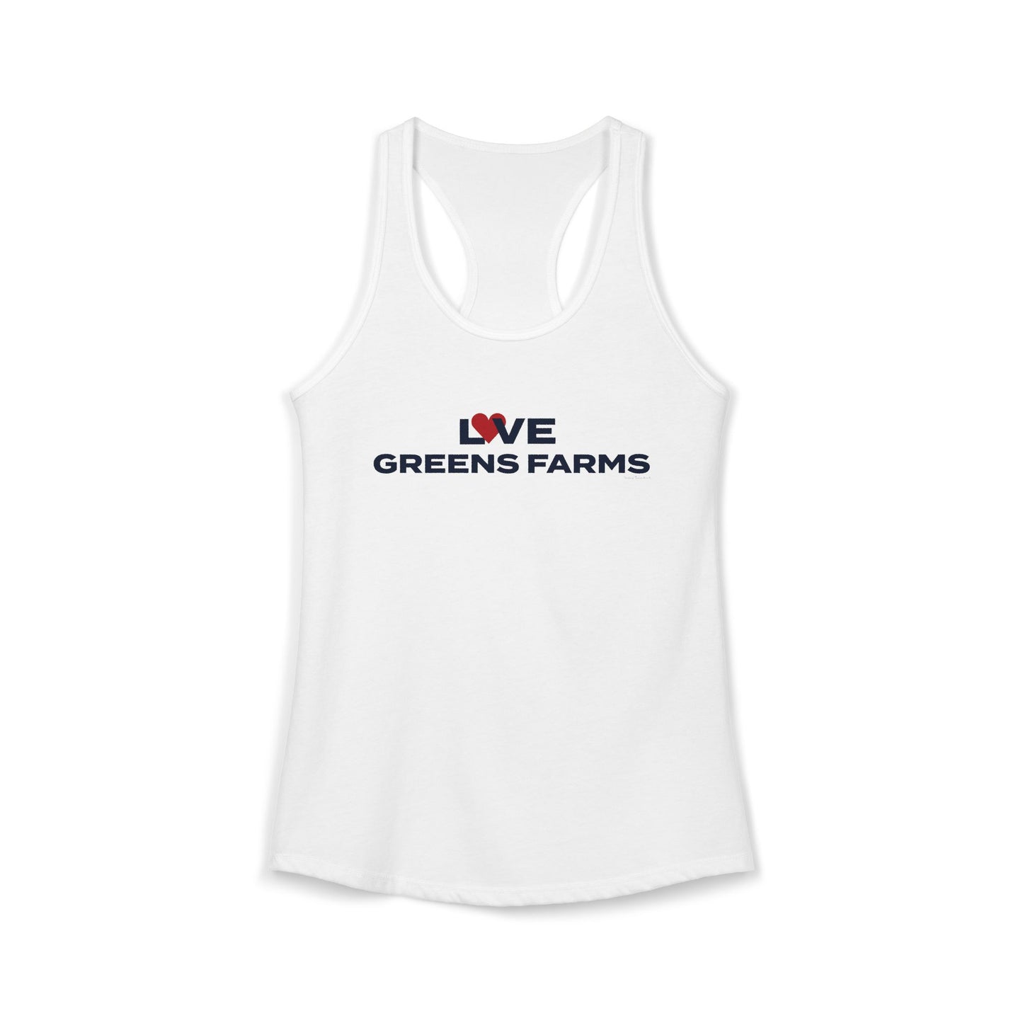 Love Greens Farms Women's Ideal Racerback Tank Top