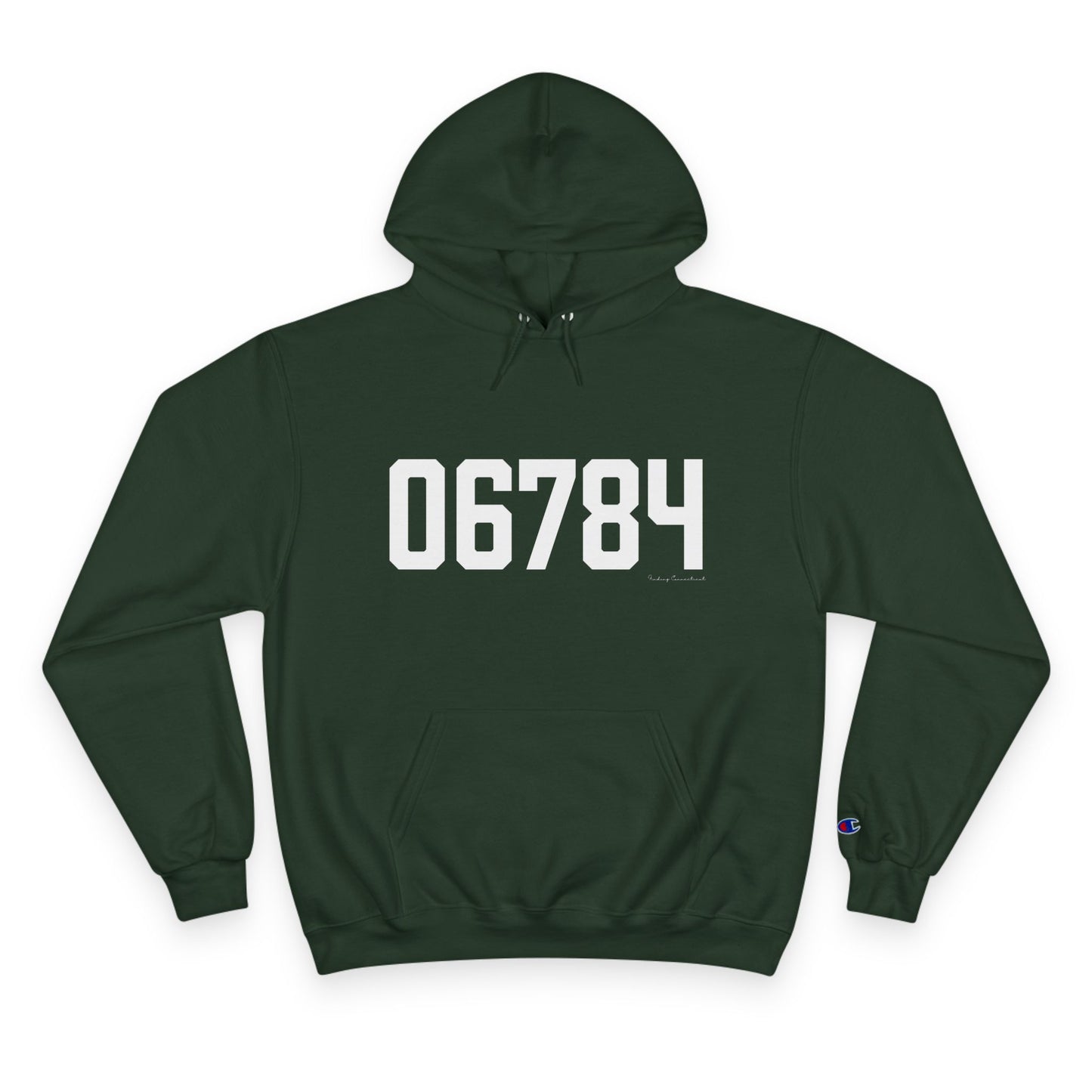 06784 Sherman CT Zip Code Champion Hoodie Sweatshirt