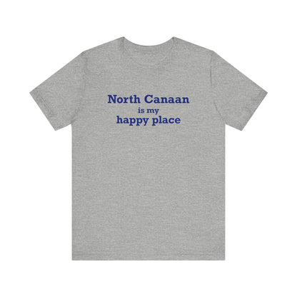 North Canaan is My Happy Place Jersey Short Sleeve T-Shirt