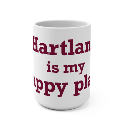 Hartland is My Happy Place Mug 15oz