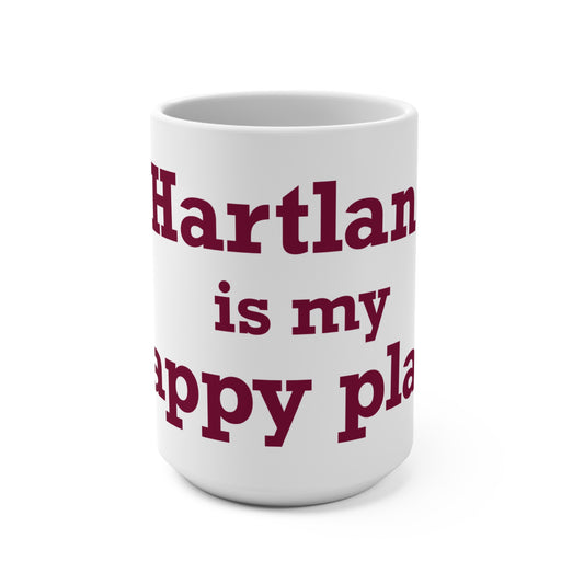 Hartland is My Happy Place Mug 15oz