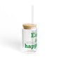 Easton Is My Happy Place Sipper Glass, 16oz