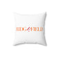 41 Tilt Ridgefield Spun Polyester Square Pillow