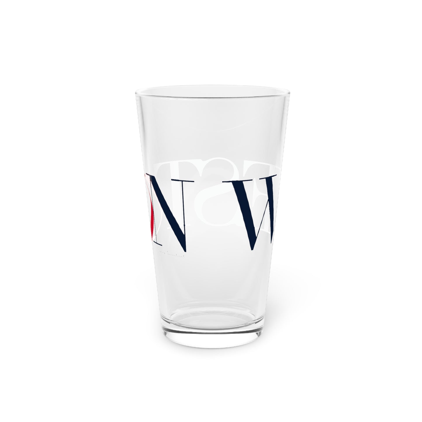 41 Tilt Weston Pint Glass, 16oz