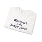 Westport Is My Happy Place Unisex Heavy Blend™ Crewneck Sweatshirt