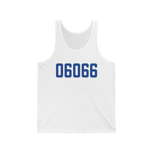 06066 Vernon Connecticut Zip Code Unisex Jersey Tank Top