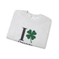 I Clover Orange Unisex Heavy Blend™ Crewneck Sweatshirt