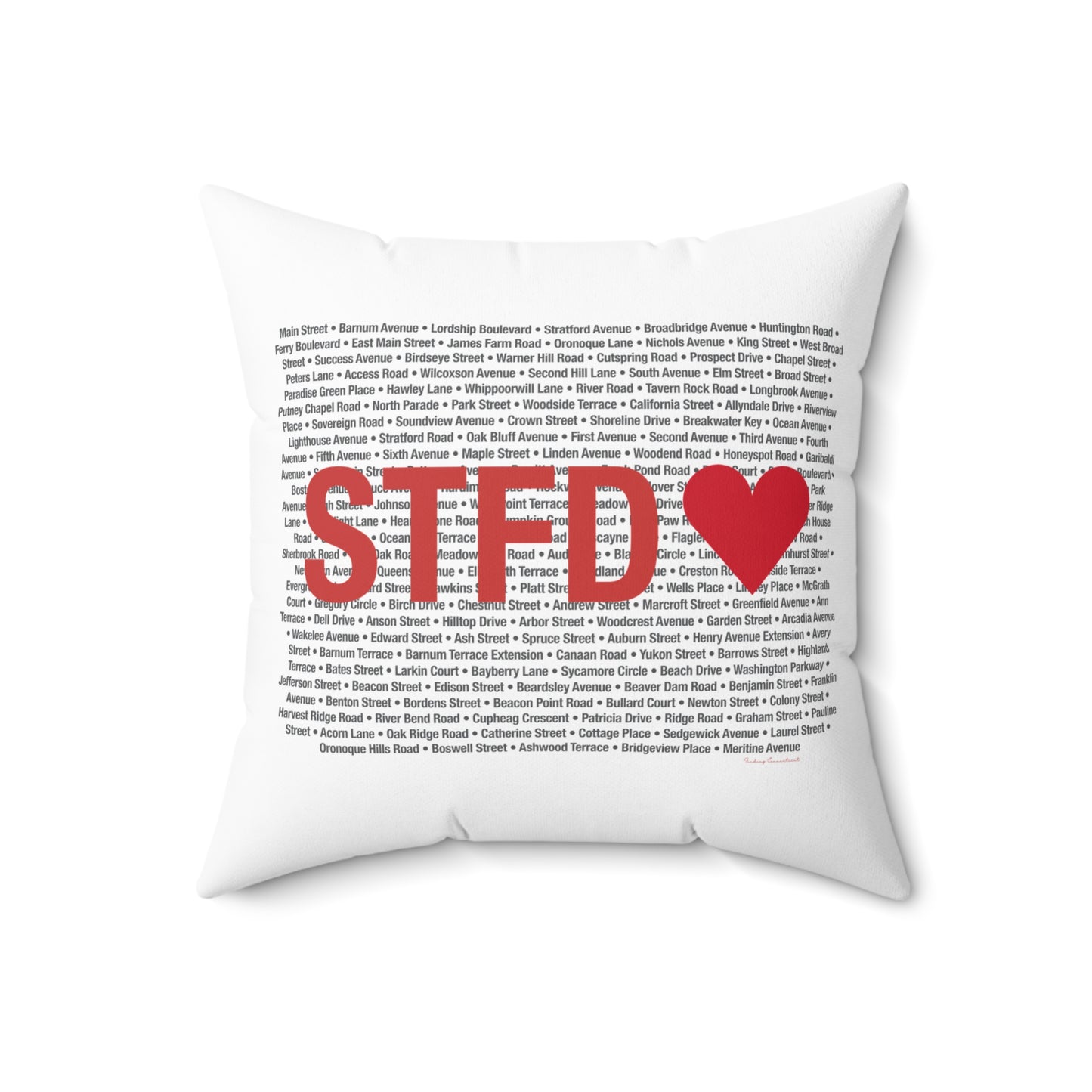Stratford Love Spun Polyester Square Pillow