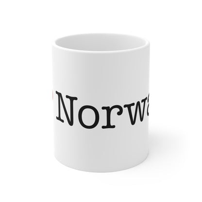 I Heart Norwalk. Mug 11oz