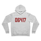 06417 Deep River Connecticut Zip Code Unisex Sponge Fleece Pullover Hoodie