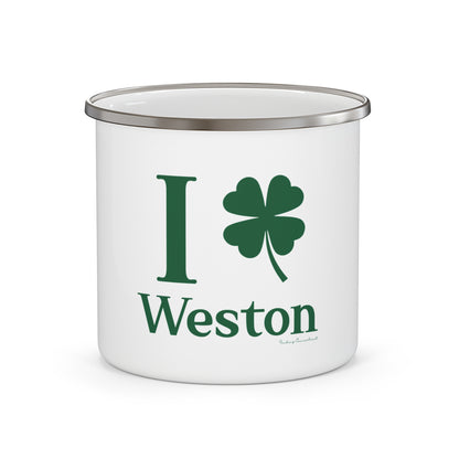 I Clover Weston Enamel Camping Mug