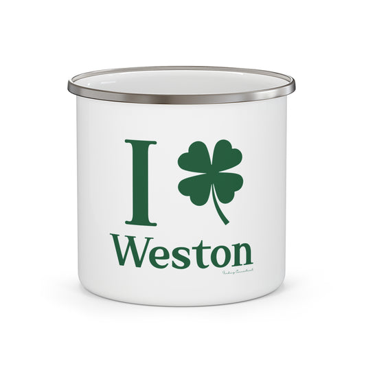 I Clover Weston Enamel Camping Mug
