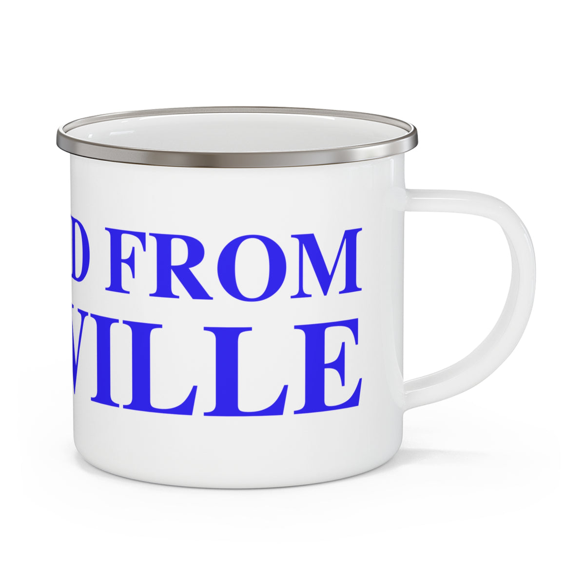 Just a kid from Plainville Enamel Camping Mug