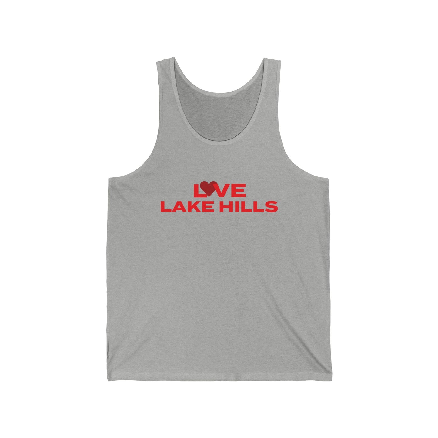 Love Lake Hills Unisex Jersey Tank Top