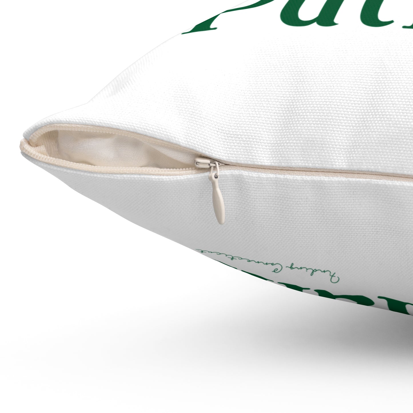 I Clover Putnam Spun Polyester Square Pillow