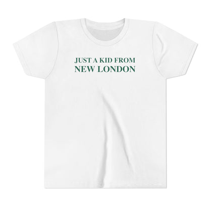 Just a kid from New London Youth Short Sleeve T-Shirt