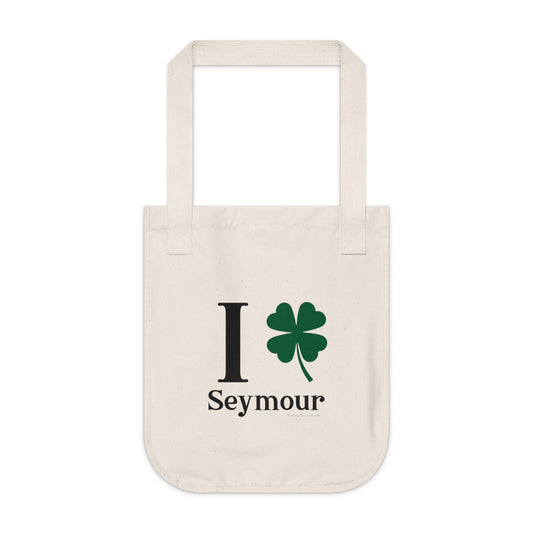 I Clover Seymour Organic Canvas Tote Bag