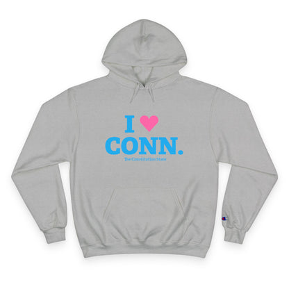 I Heart CONN. Champion Hoodie