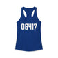 06417 Deep River CT Zip Code Women's Ideal Racerback Tank Top
