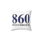 860 Westbrook Spun Polyester Square Pillow