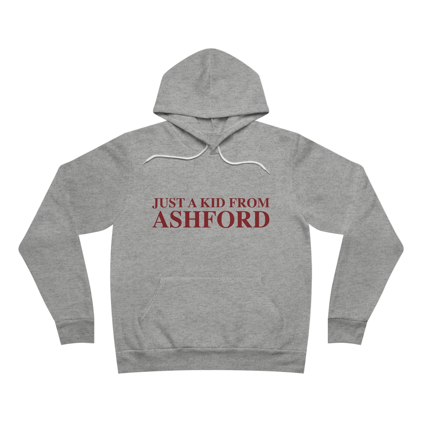 Just a kid from Ashford Unisex Sponge Fleece Pullover Hoodie