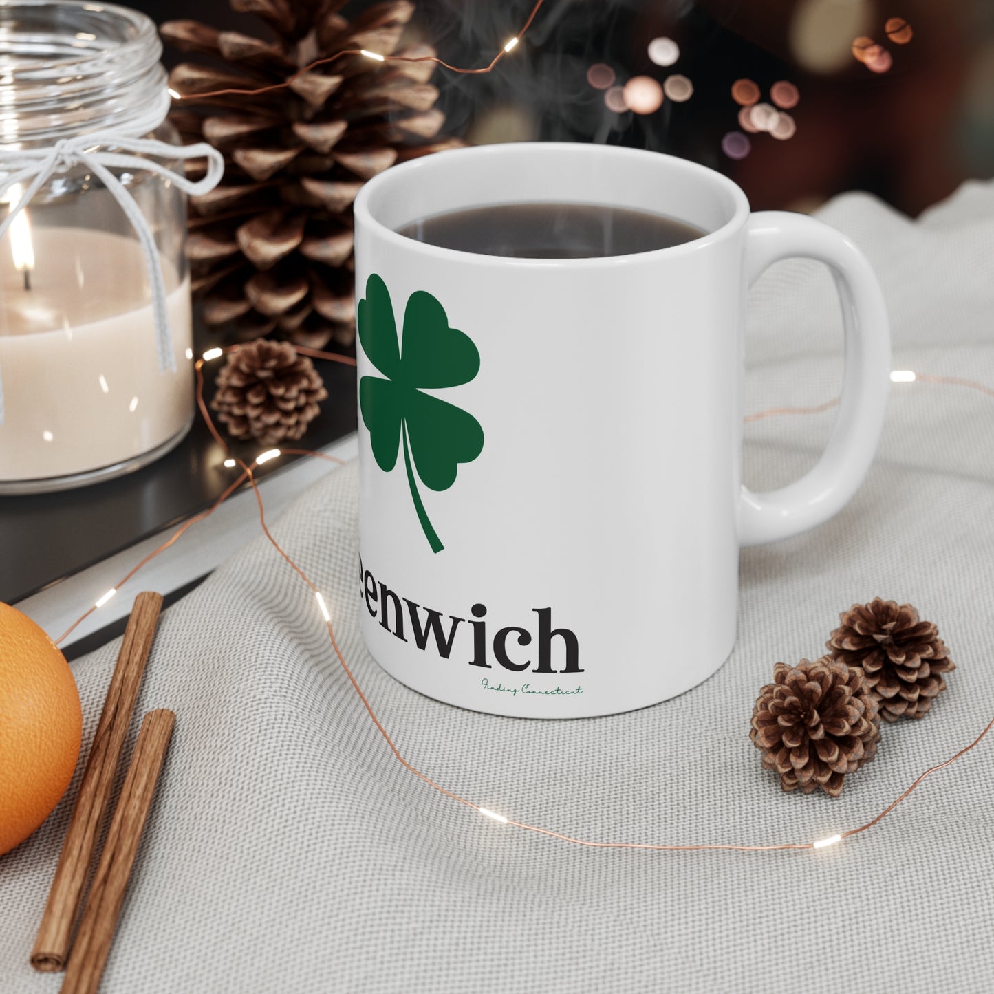 I Clover Old Greenwich Mug 11oz