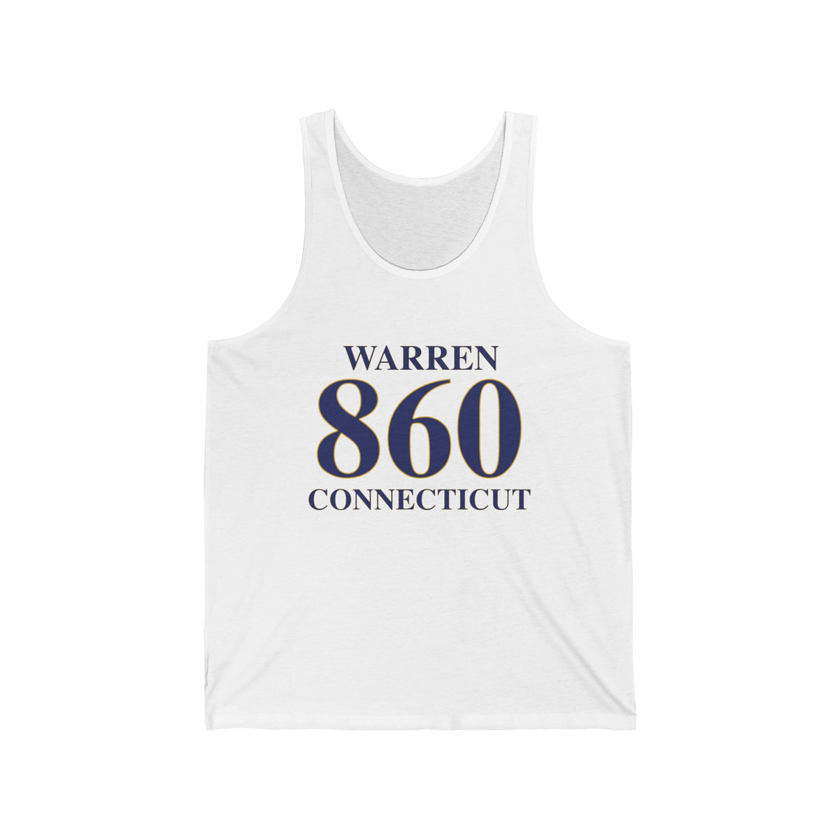 Warren 860 Connecticut Unisex Jersey Tank Top