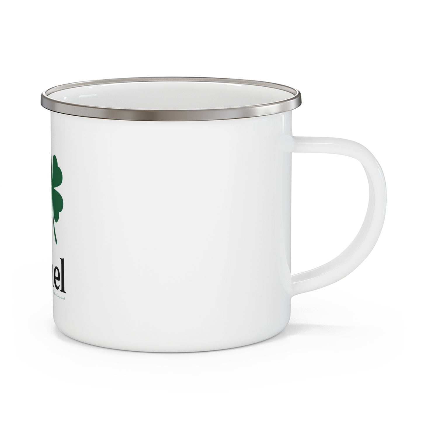 I Clover Bethel Enamel Camping Mug
