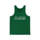 Just a kid from Stamford Unisex Jersey Tank Top