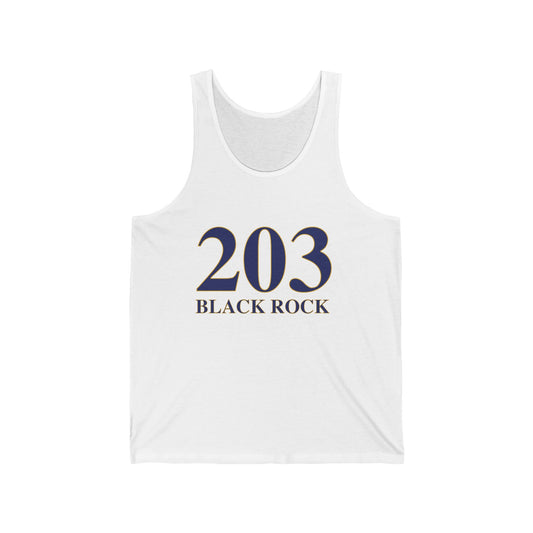 203 Black Rock Unisex Jersey Tank