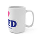 I Heart NWFD Mug 15oz