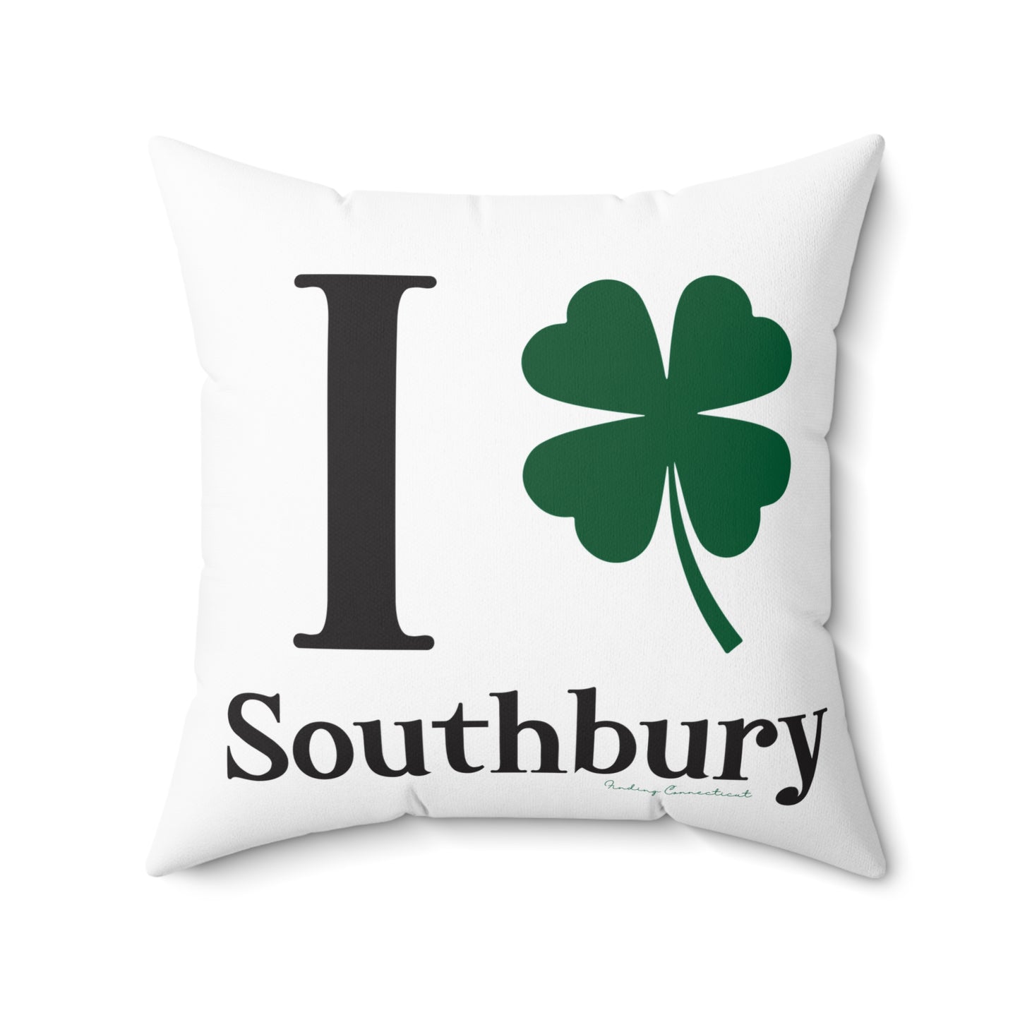I Clover Southbury Spun Polyester Square Pillow
