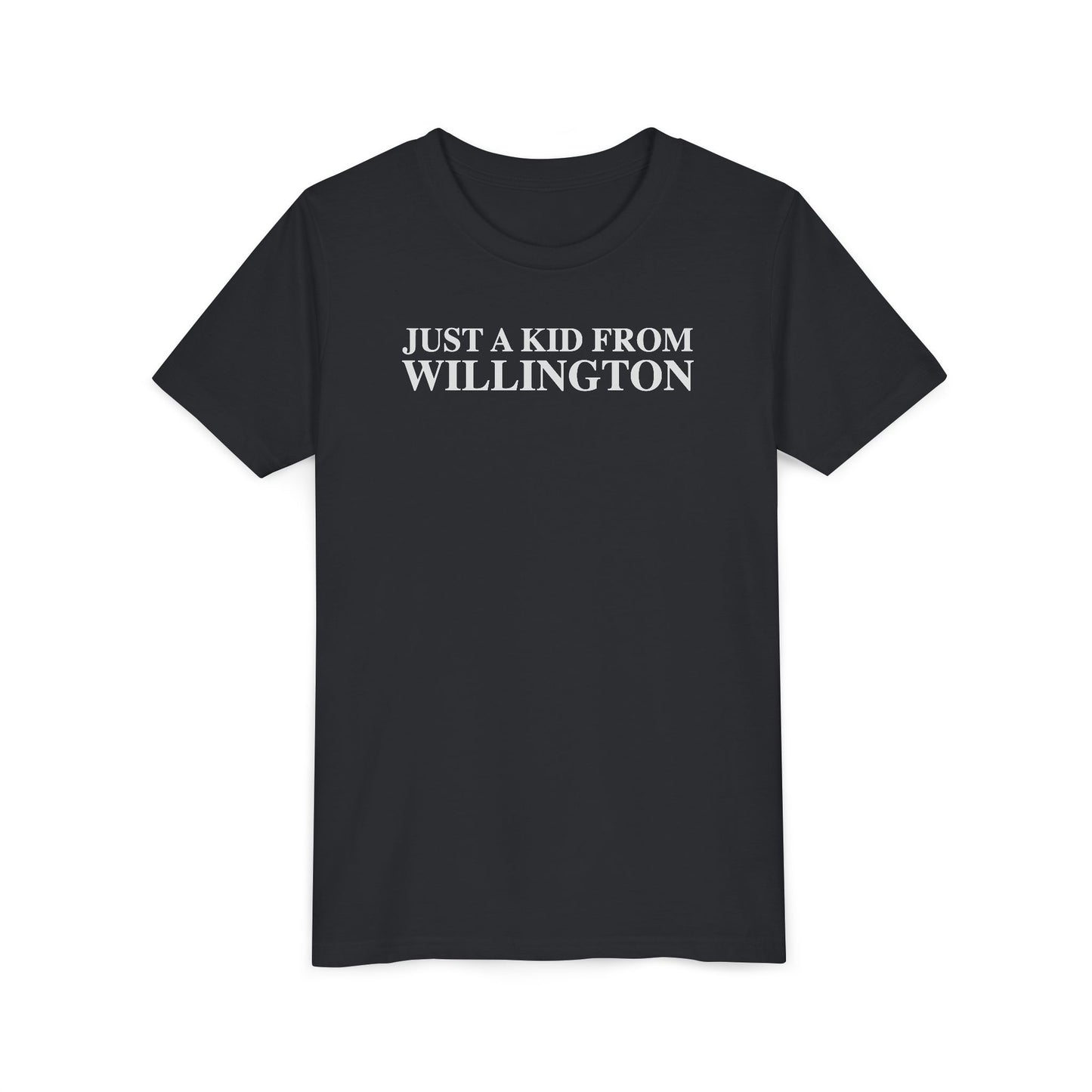 Just a kid from Willington Youth Short Sleeve T-Shirt